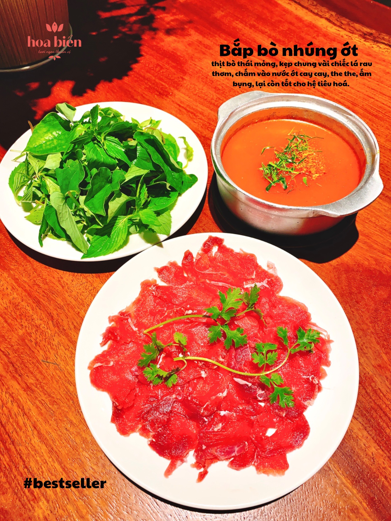 Bắp bò nhúng ớt